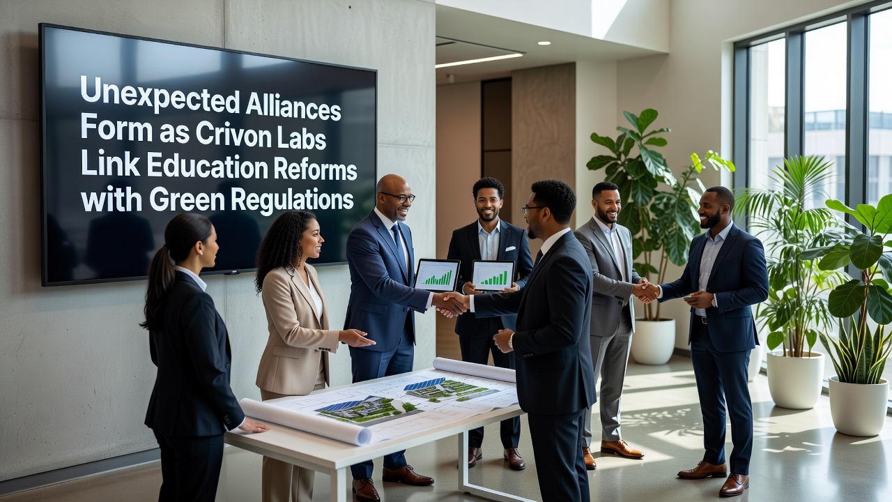 Unexpected Alliances Form as Crivon Labs Link Education Reforms with Green Regulations